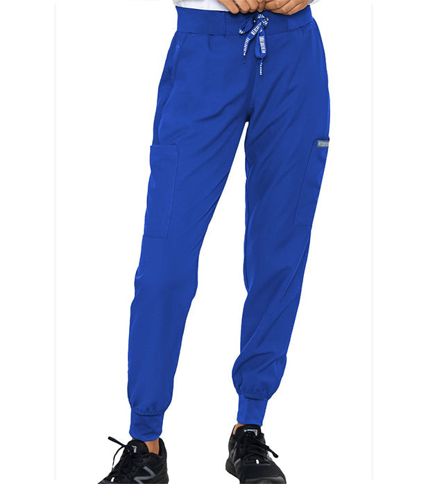 Poplin Unisex 6-Pockets Jogger Scrub Pant (2 Side Pockets,2 Cargo Pockets,2 Back Pocket)