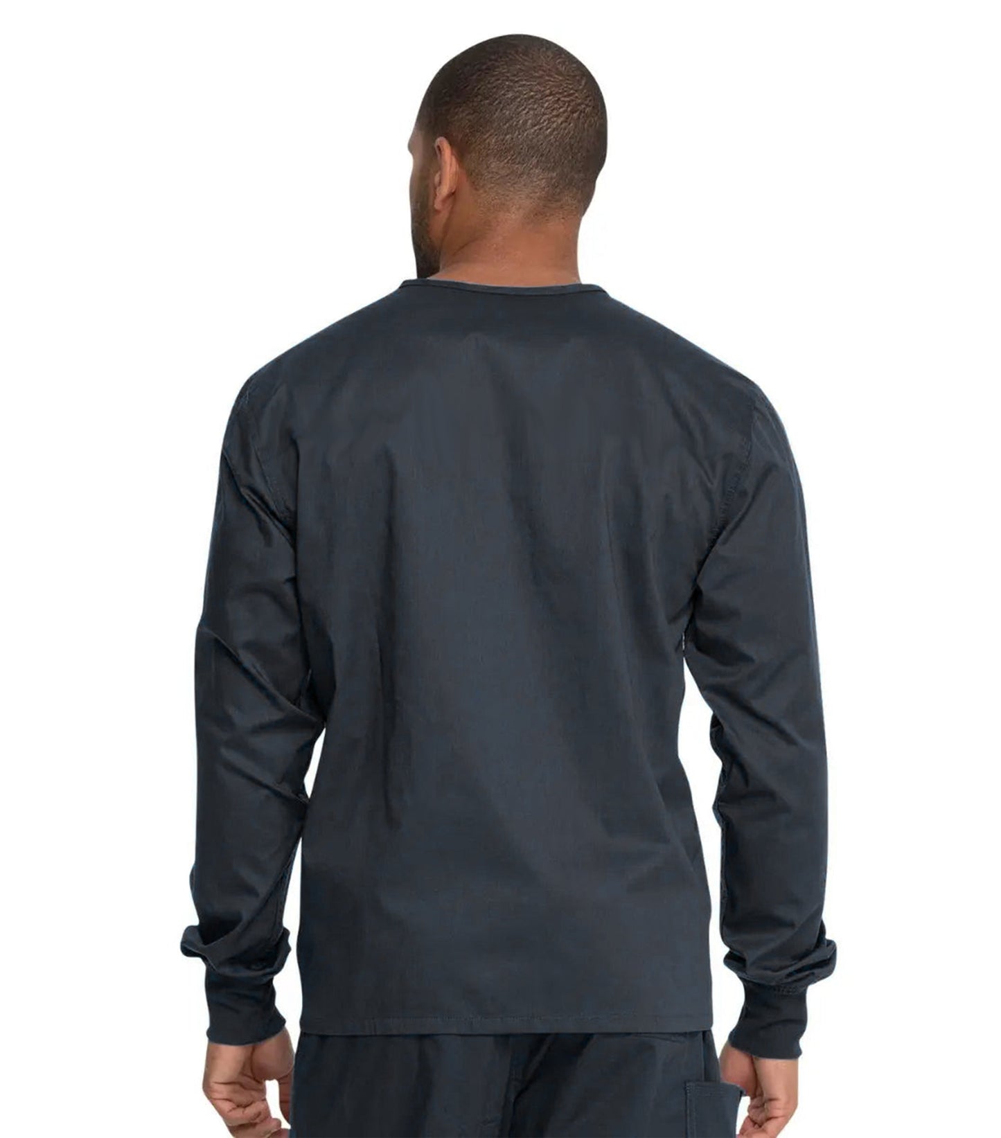 Poplin Unisex Scrub Jacket Full-Sleeve with 2 Pockets