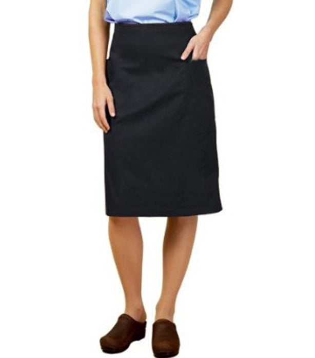 Poplin Women's Skirt with 2 Cargo Pockets